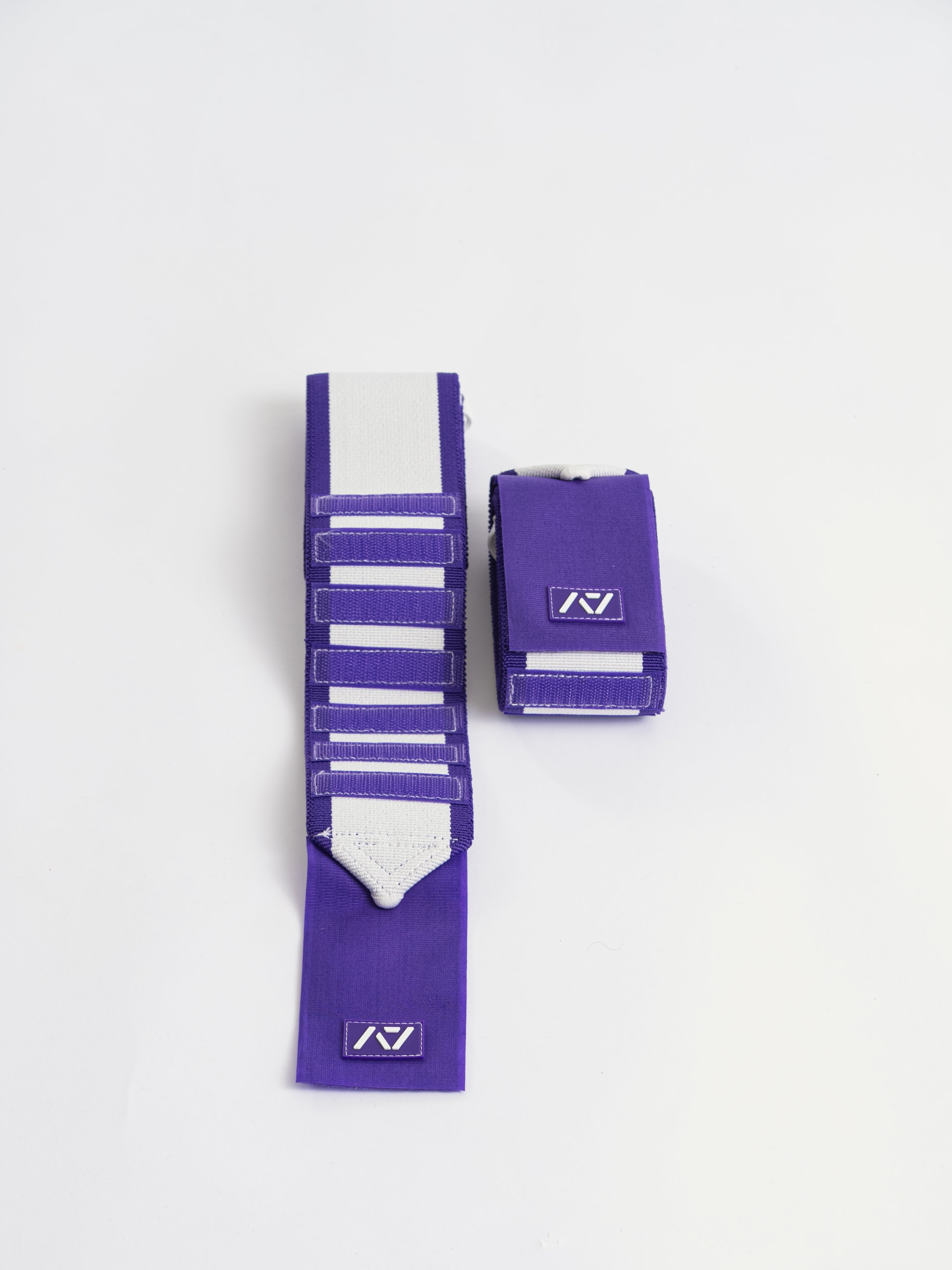Zebra Wrist Wraps - Purple
