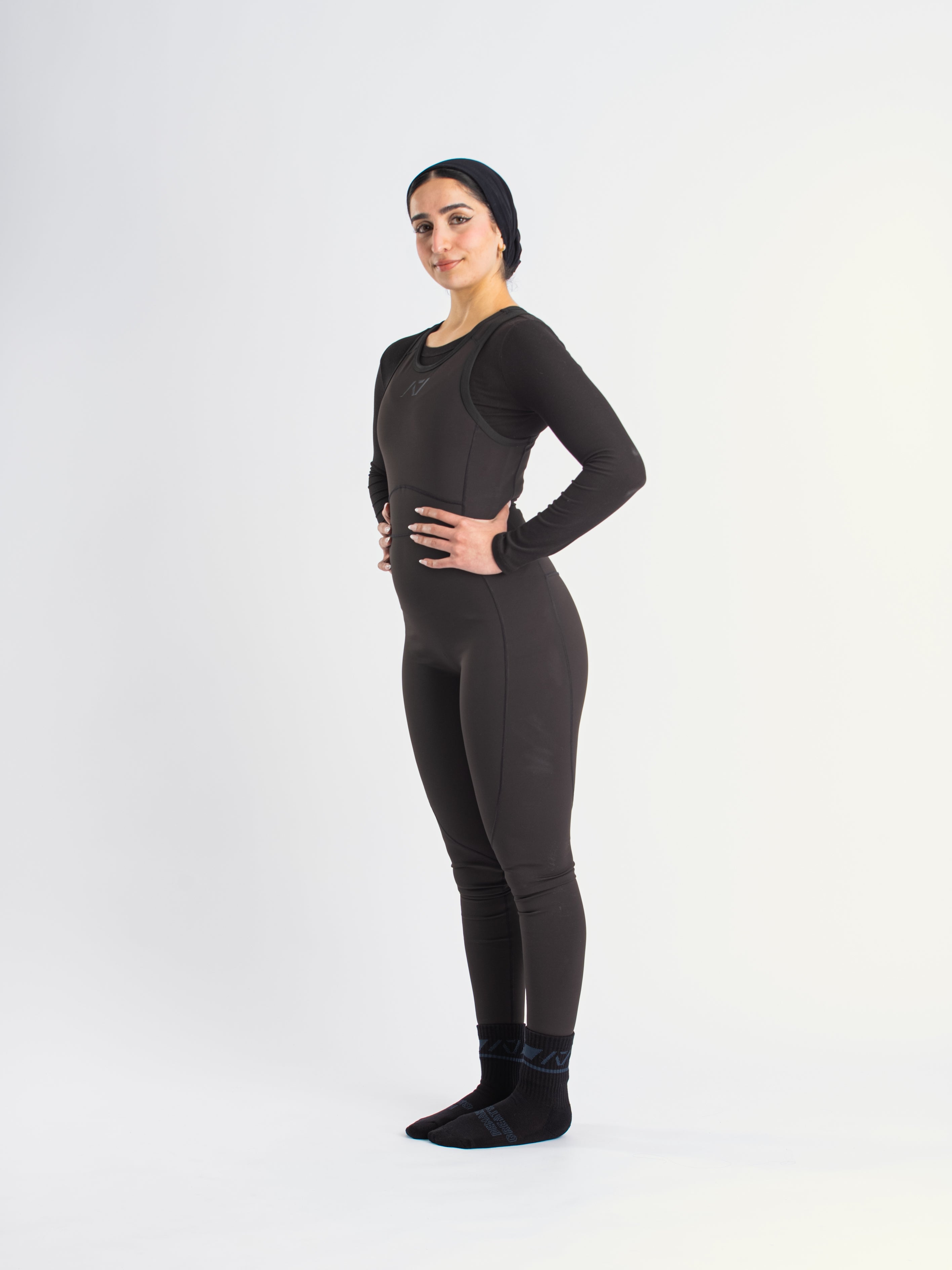 Rausch Women's Long Legged Singlet - Stealth