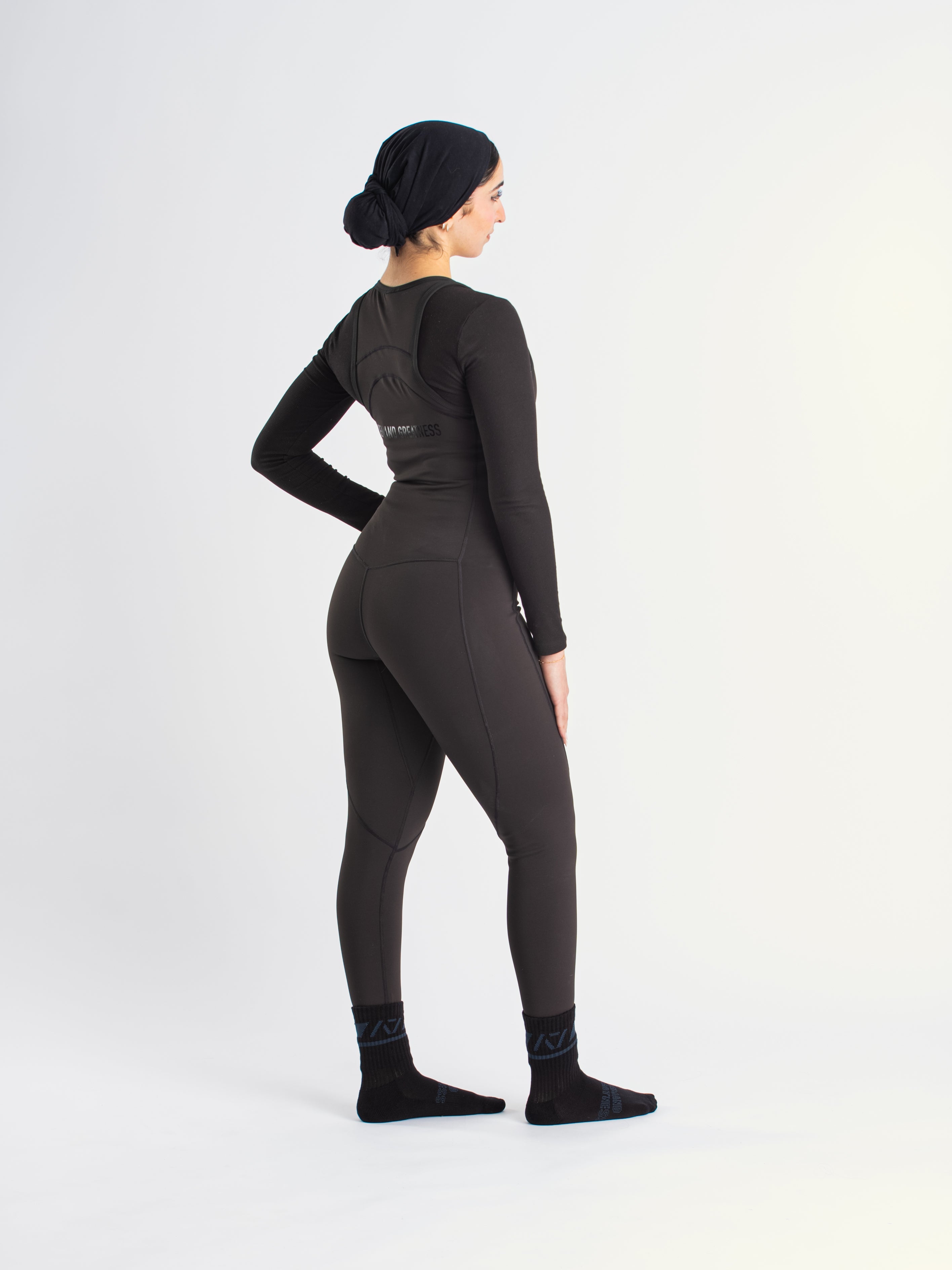 Rausch Women's Long Legged Singlet - Stealth