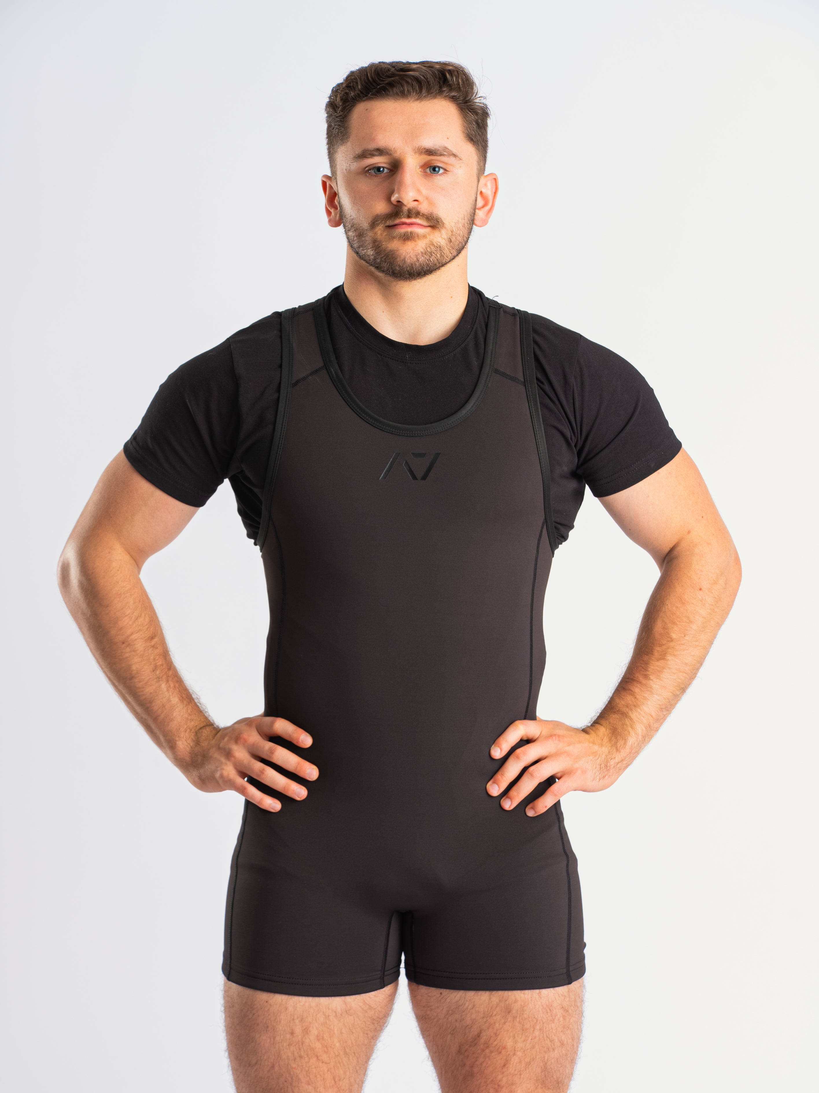 A7 RAUSCH シングレット「STEALTH 」 Lサイズ Rausch Black Singlet for Men | Plain Black Singlet | A7