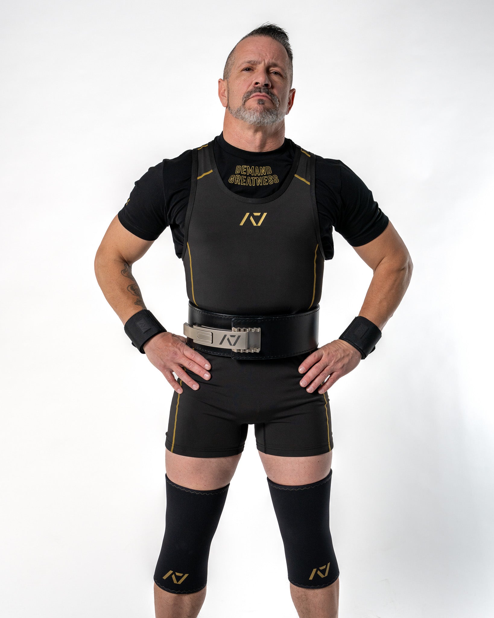 Rausch Men's Singlet - Gold Standard