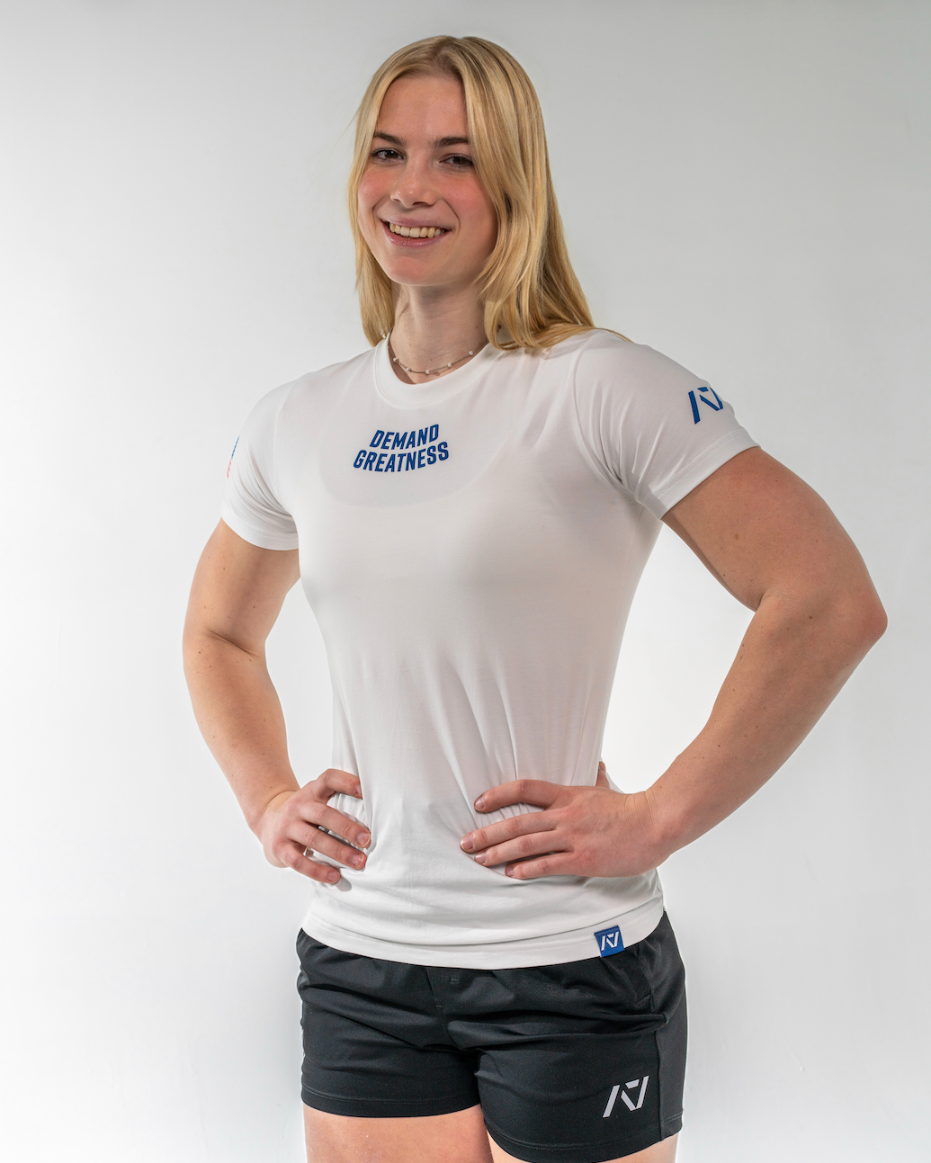 Demand Greatness True-Fit Women's Meet Shirt - USA