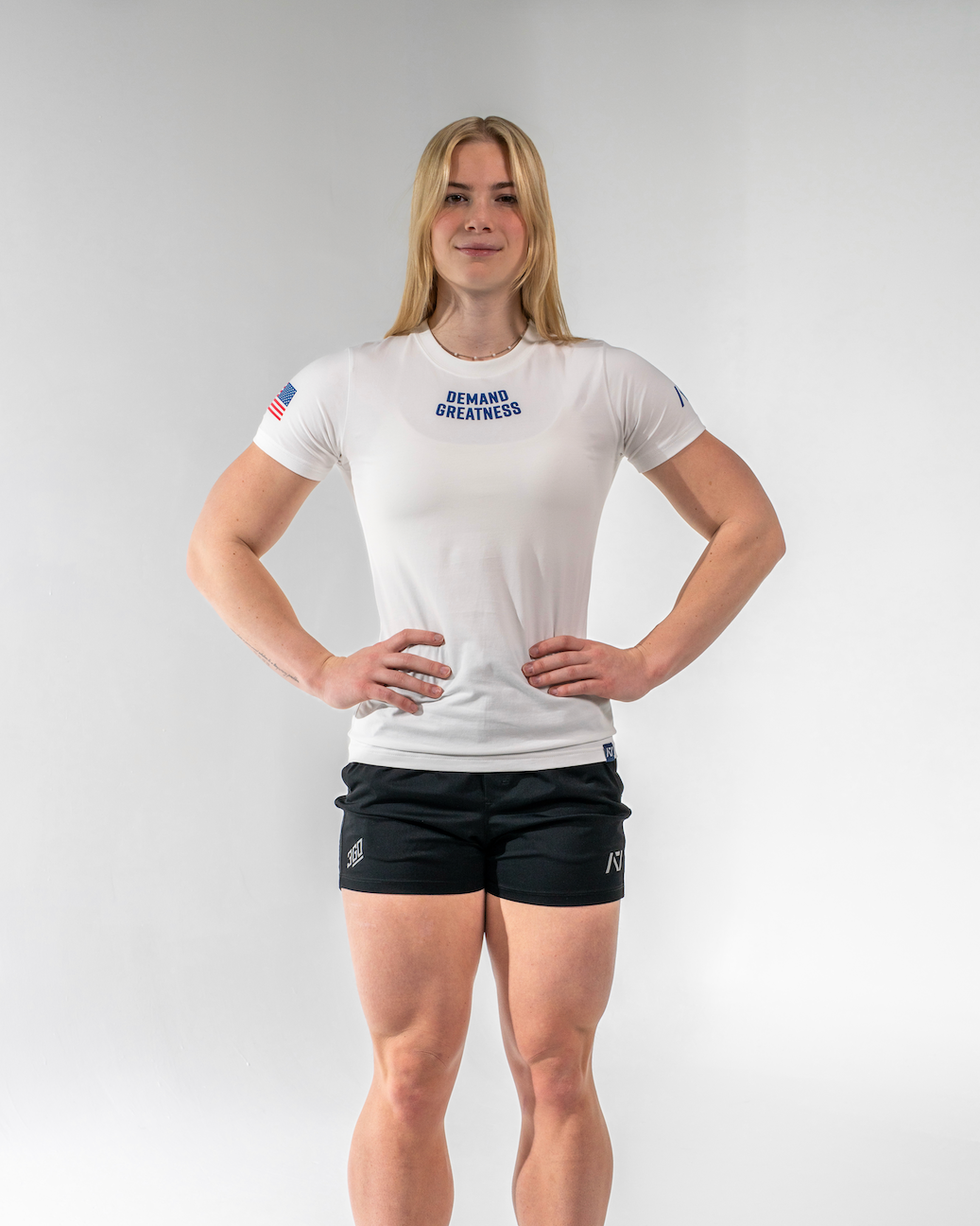 Demand Greatness True-Fit Women's Meet Shirt - USA