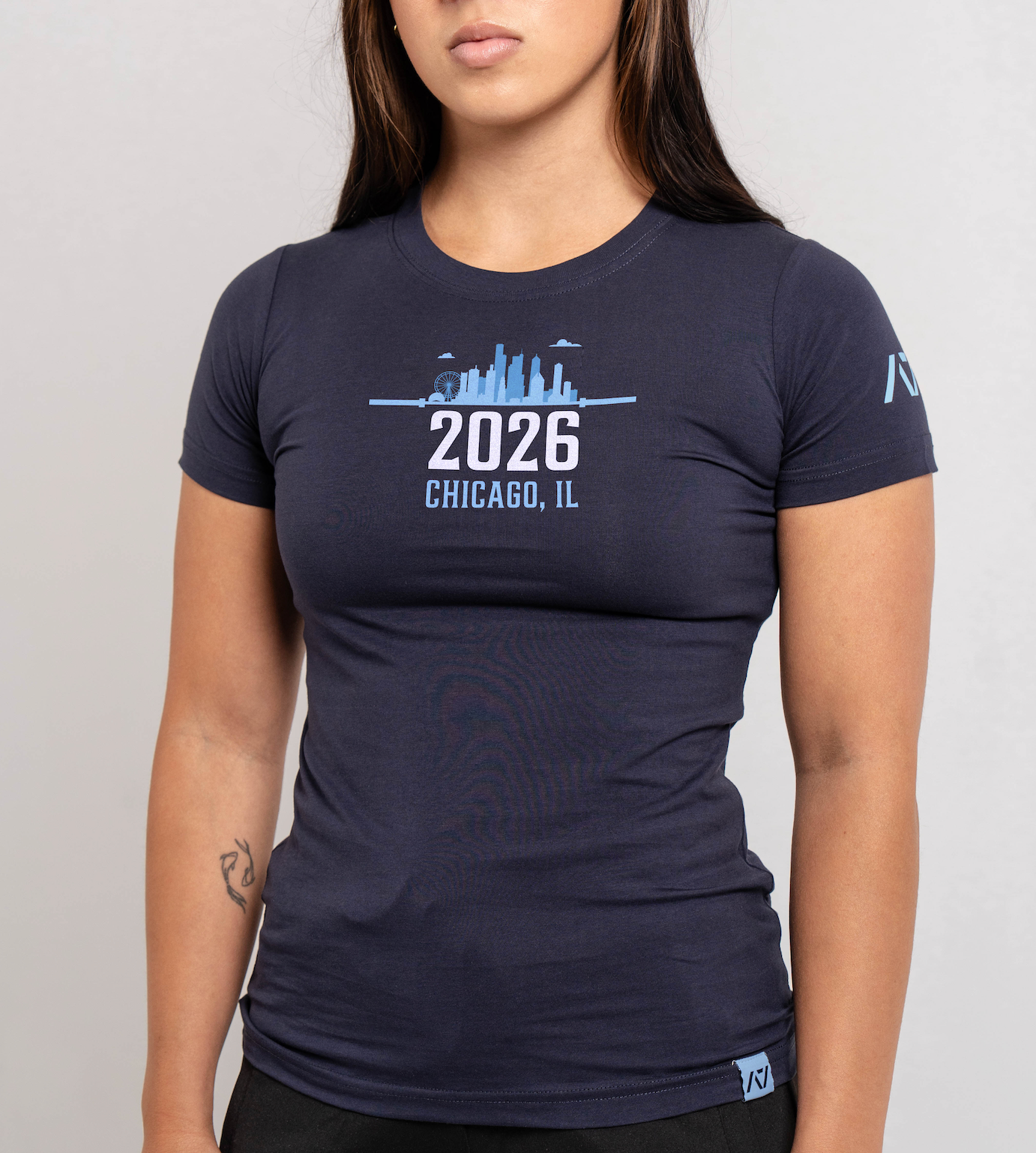 2026 USAPL Raw Nationals True-Fit Women's Shirt - Navy