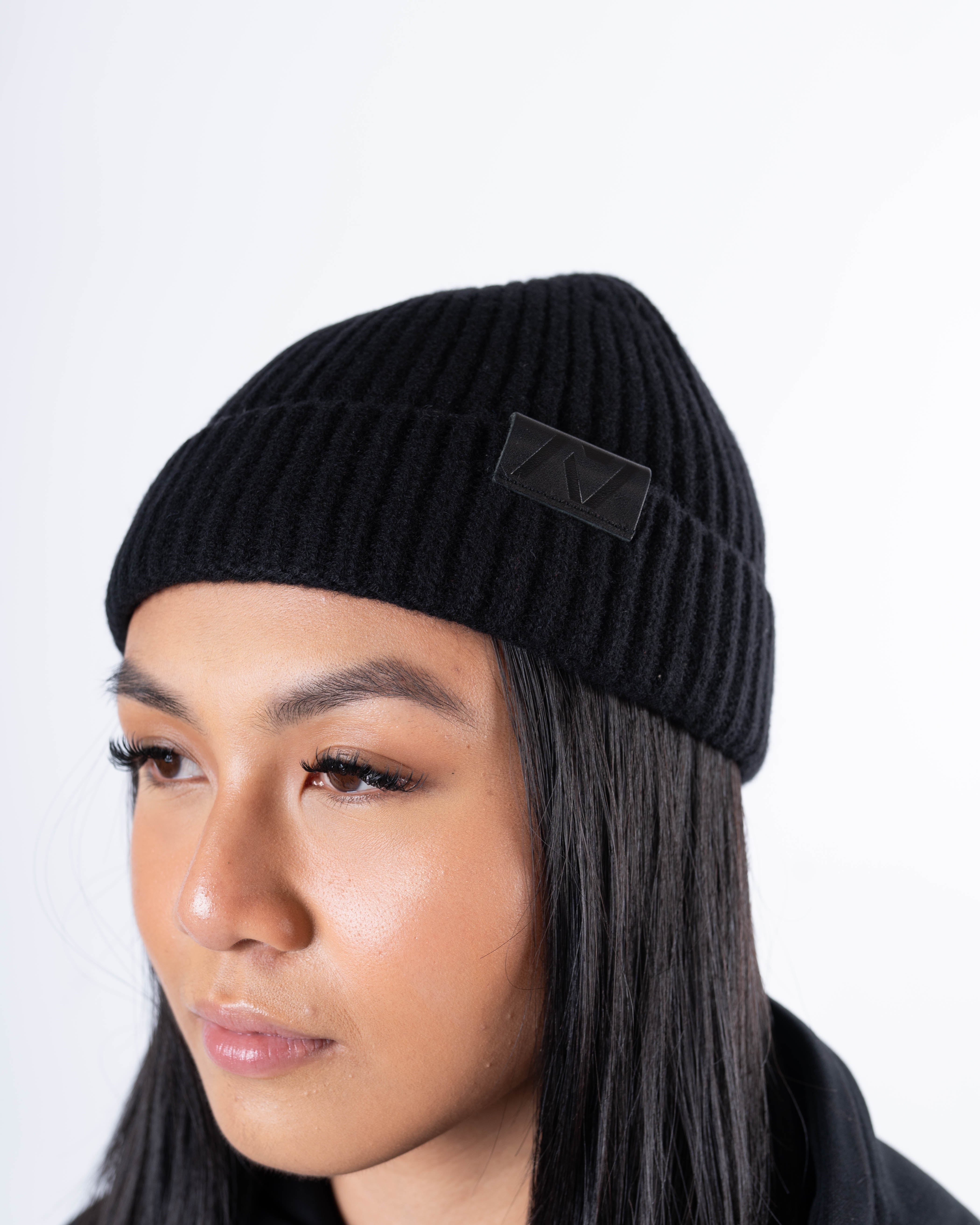 Merino Wool Fold Beanie