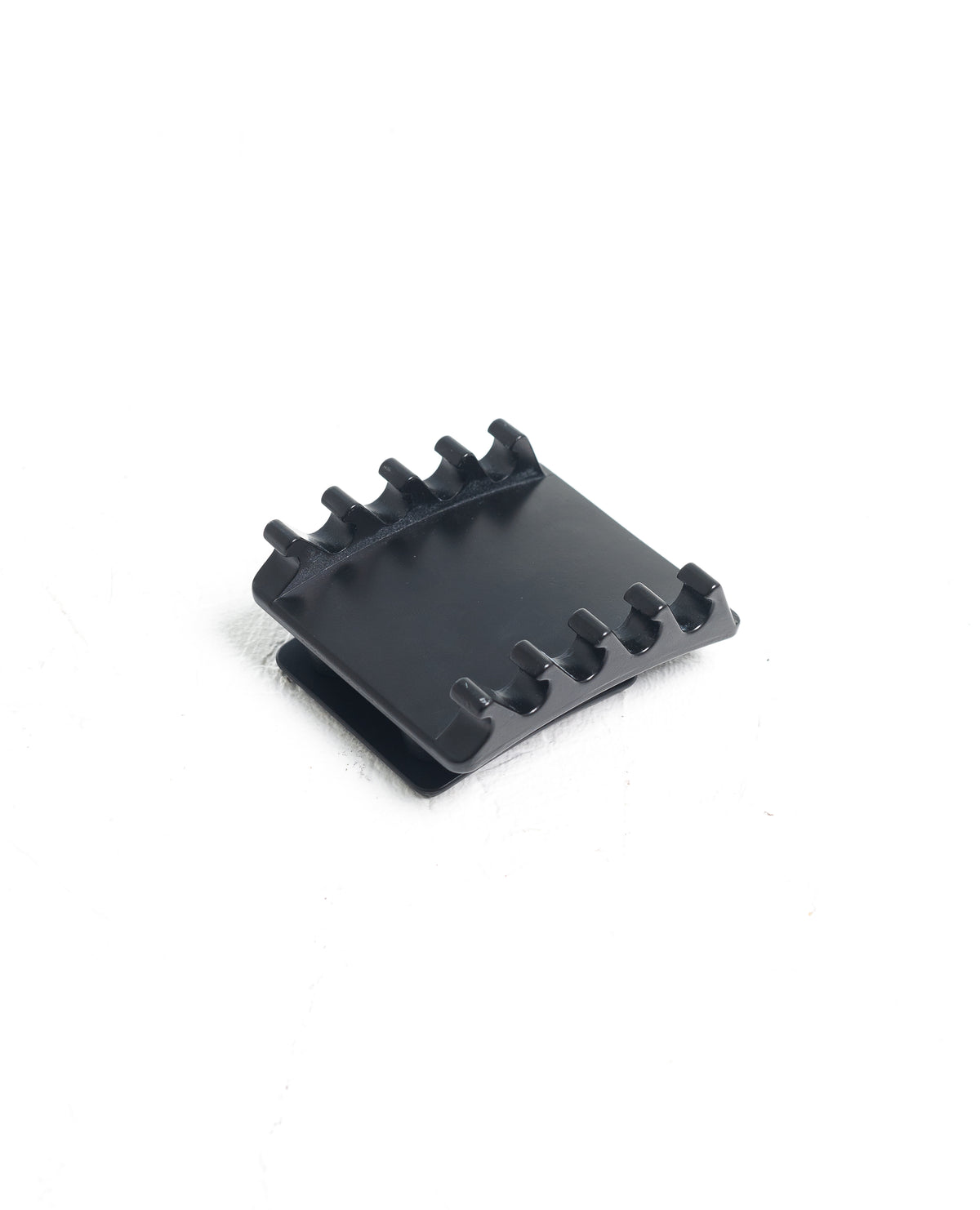 Close-up of the slotted adjustment rail on the A7 PAL Buckle allowing 0.5-inch precision settings.