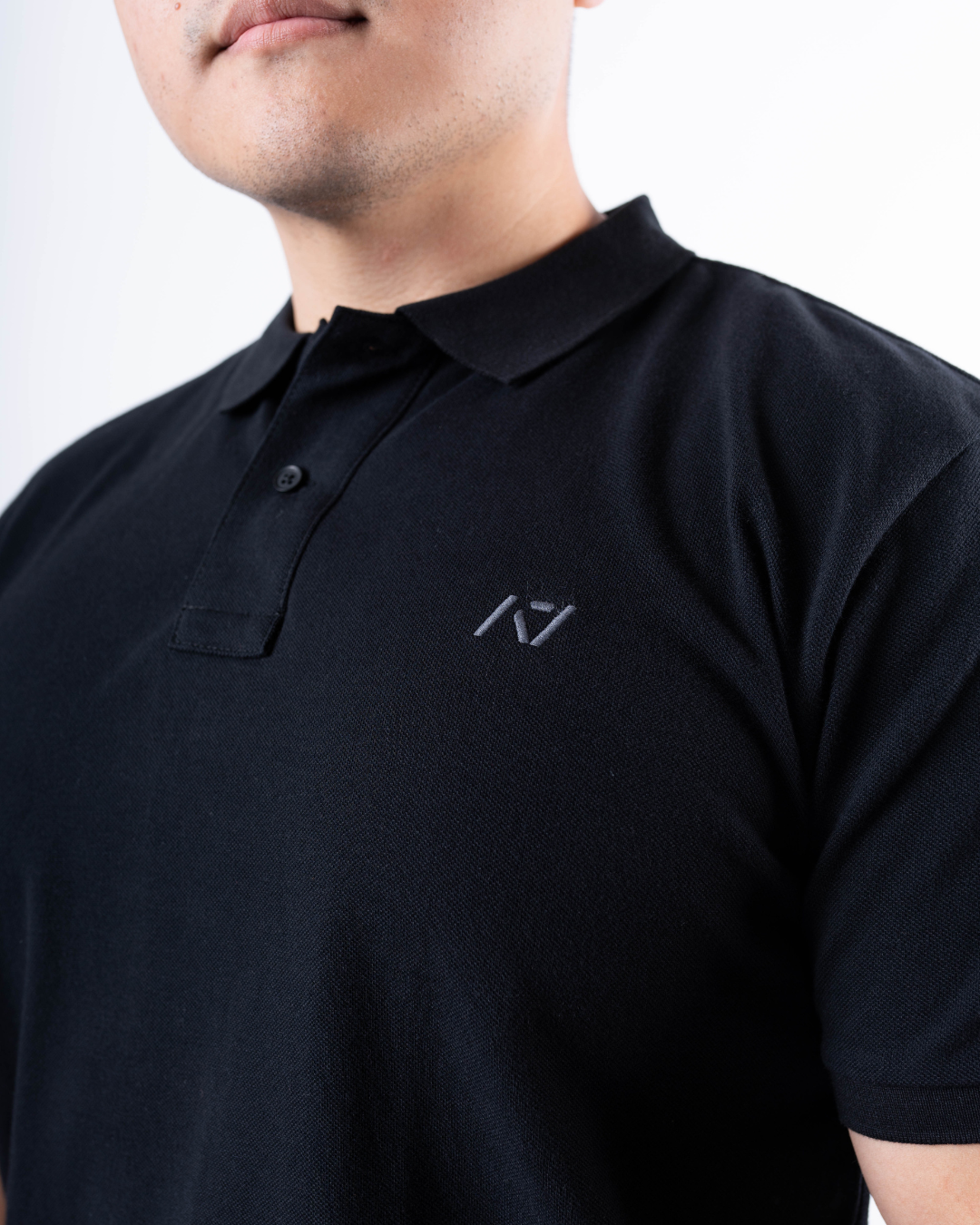 
                  
                    Cotton Polo - Black
                  
                