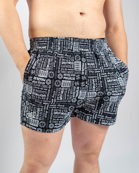 360Go 1Z KWD Squat Shorts for Powerlifting - Affirmation – A7