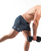 Single leg RDL with the 360Go KWD Shorts Stelacrosha Black.