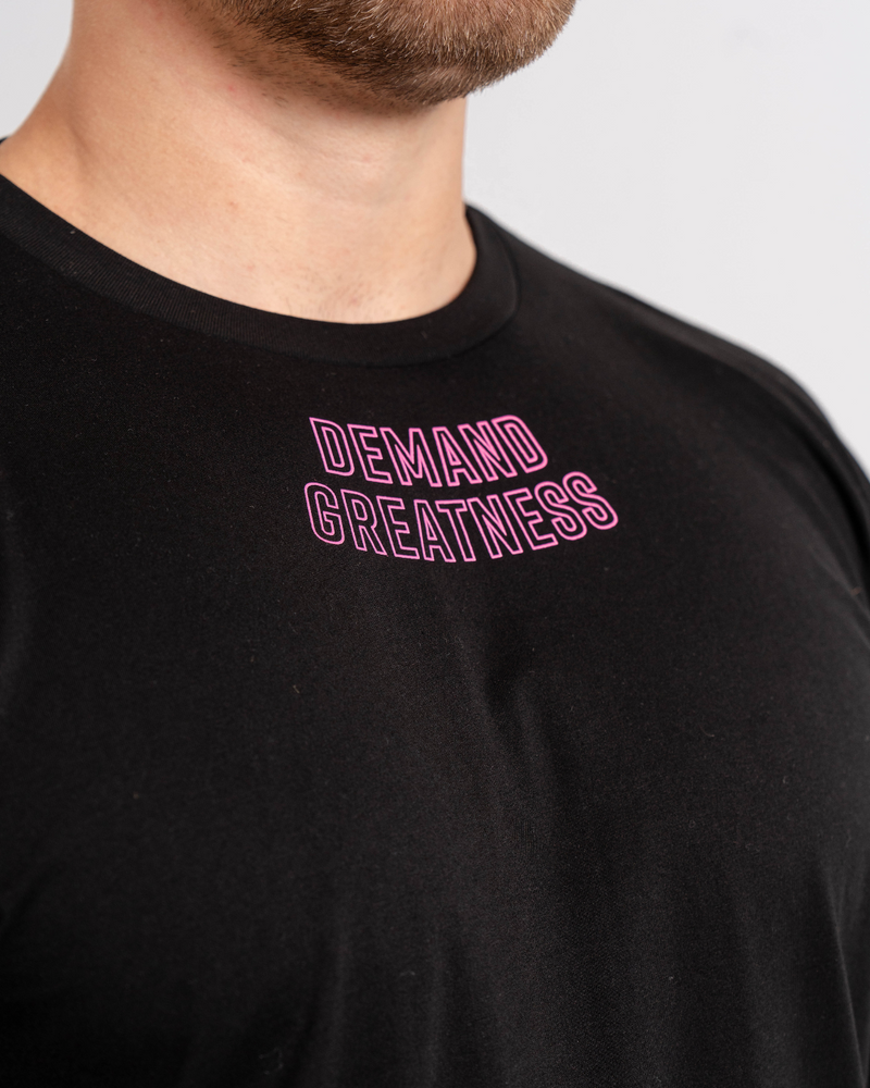 
                  
                    Demand Greatness True-Fit Men's Meet Shirt - Pink
                  
                