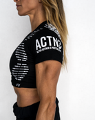 sleeve of barbell dna bar grip crop closeup