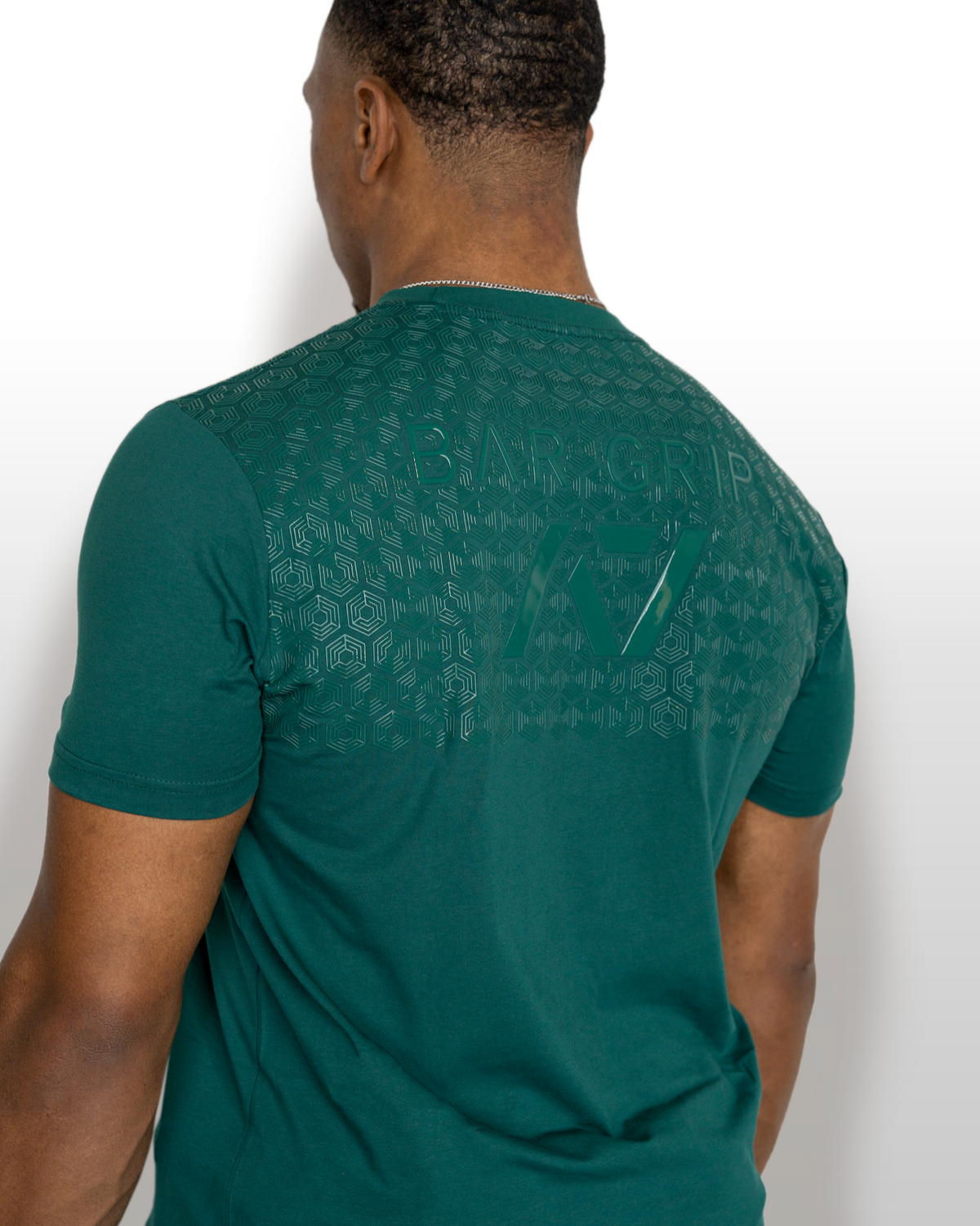 Kinetic True-Fit Men's Bar Grip Shirt - Red Dawn - A7
