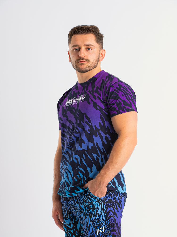 
                  
                    Violet Tiger Divided Men's Bar Grip Shirt
                  
                