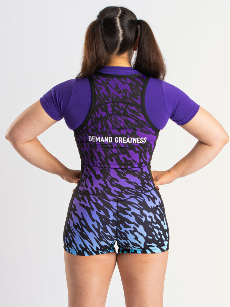 
                  
                    Rausch Women's Singlet - Violet Tiger
                  
                