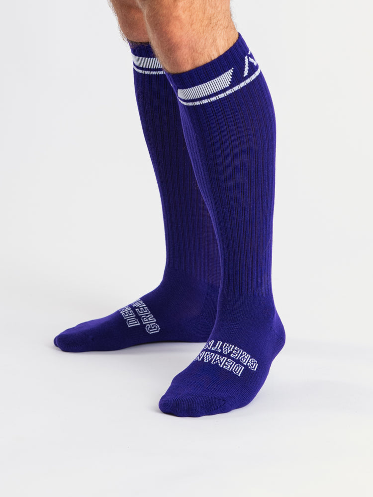 
                  
                    DG23 Deadlift Socks - Purple
                  
                