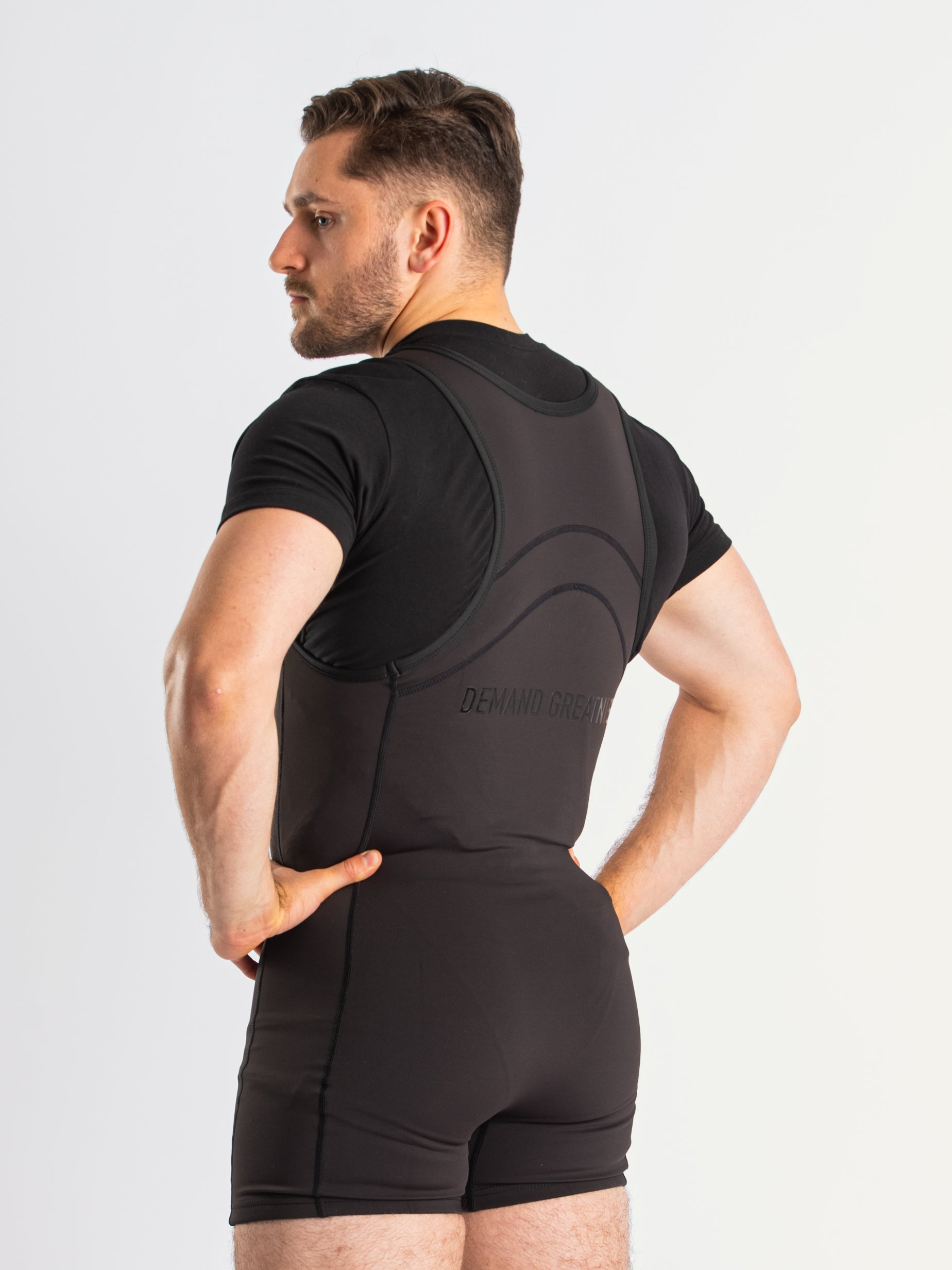 A7 RAUSCH シングレット「STEALTH 」 Lサイズ Rausch Black Singlet for Men | Plain Black Singlet | A7