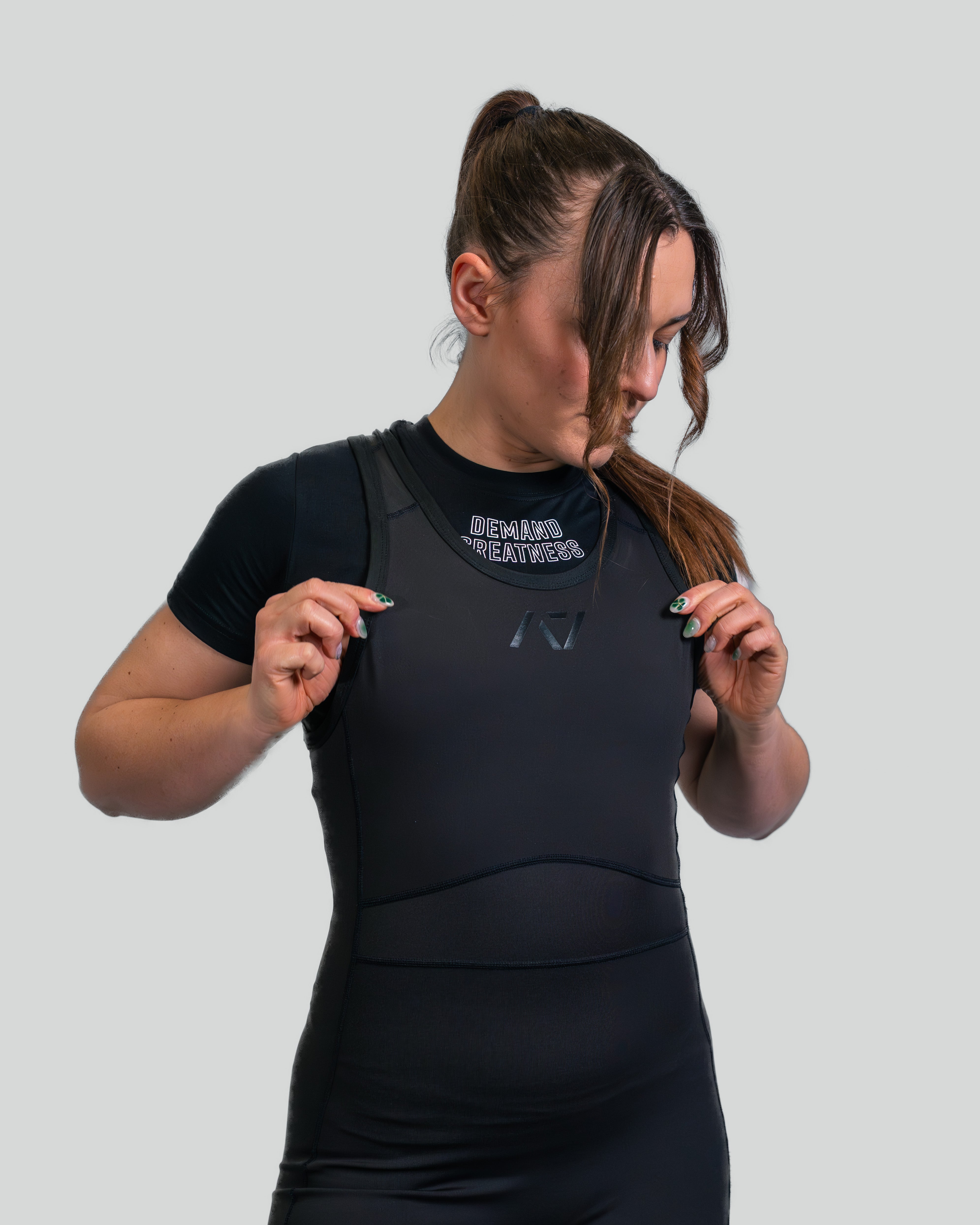 Rausch Women's Long Legged Singlet - Stealth