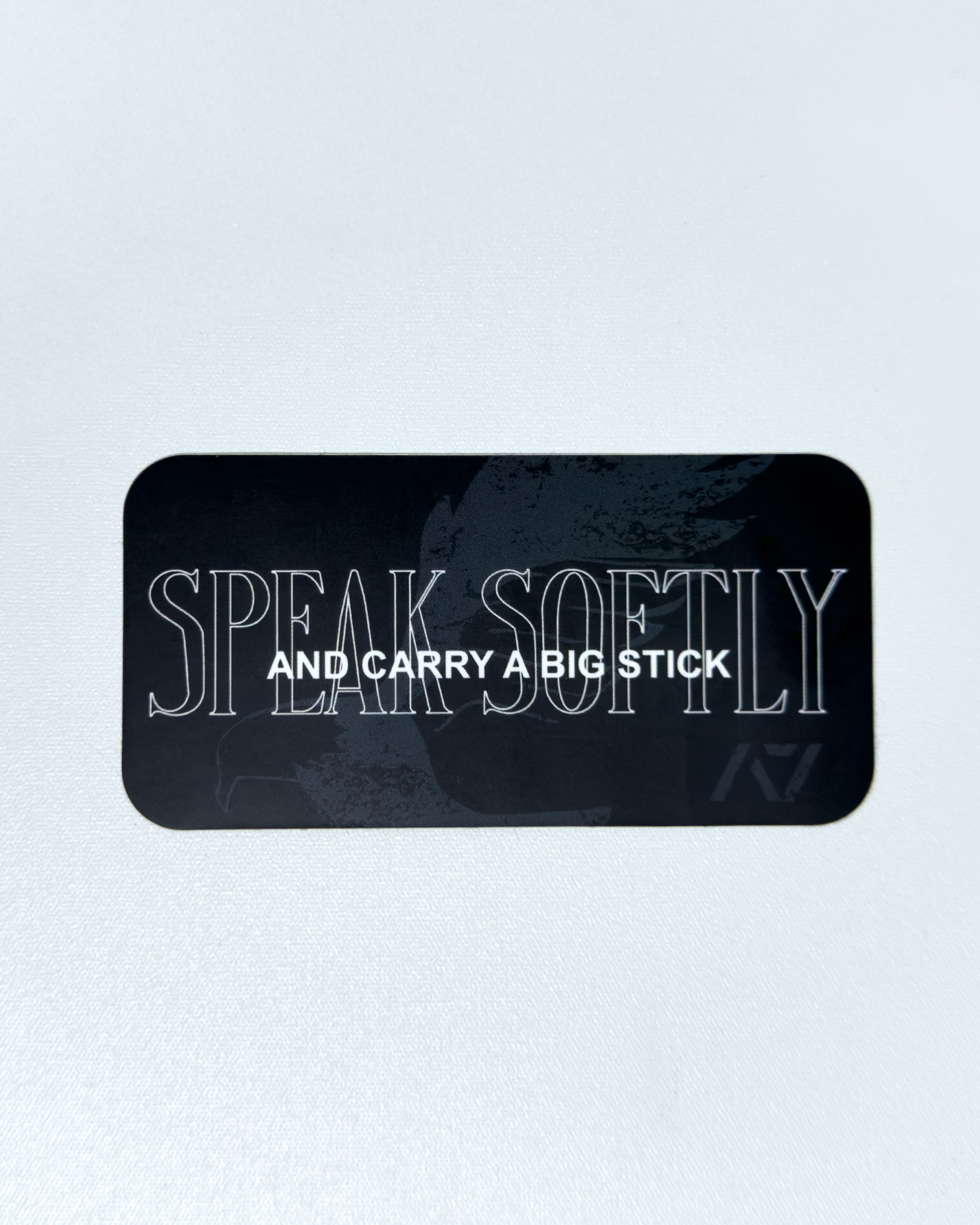 Speak Softly Sticker - Domino