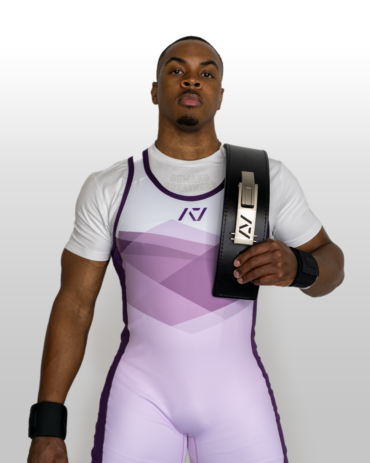 Lavender Singlet for Powerlifting | Men's Purple Singlet – A7