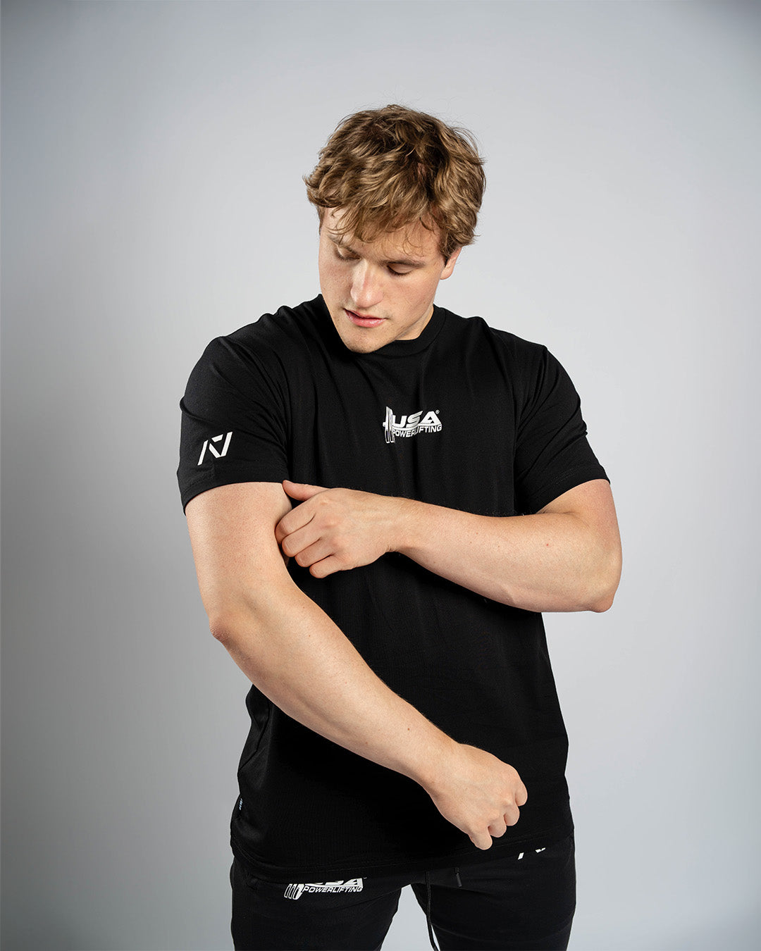 ウエイトトレーニング A7 USAPL POWERLIFTING TRUE-FIT SHIRT USAPL Powerlifting True-Fit Men's Shirt - A7