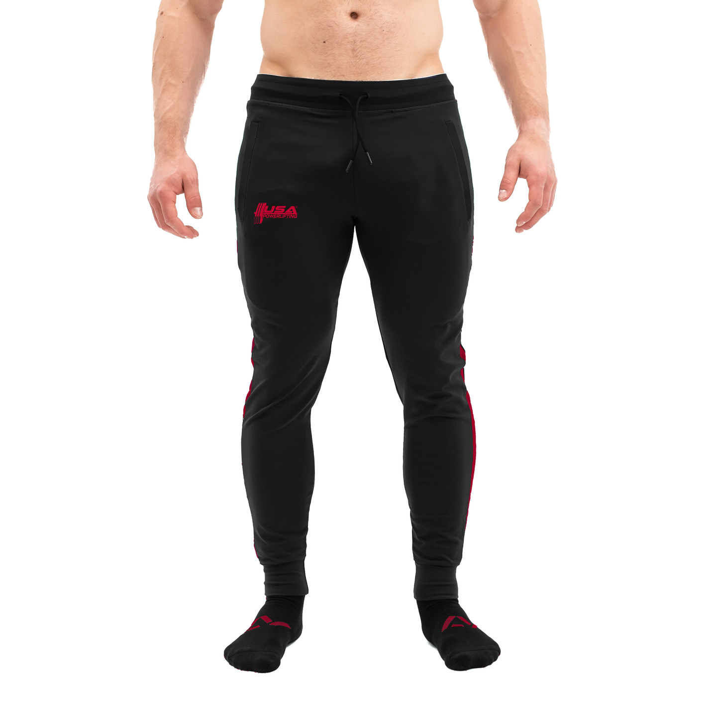 
                  
                    Defy Joggers - USAPL Red
                  
                