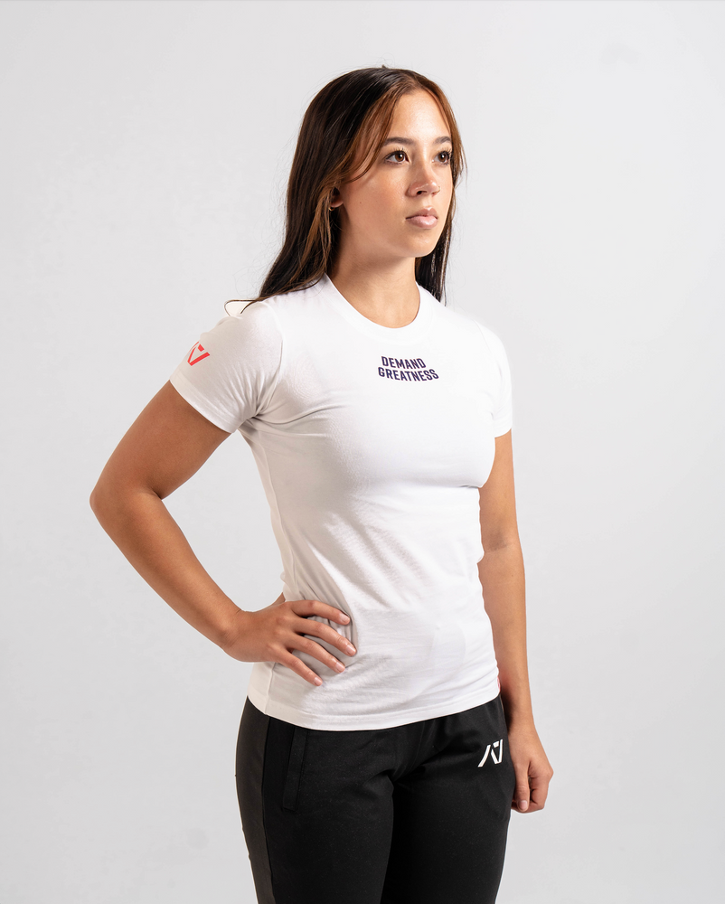 
                  
                    Demand Greatness True-Fit Women's Meet Shirt - Americana
                  
                