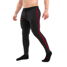 Side profile highlighting the athletic silhouette, elastic cuff, and fabric stretch.