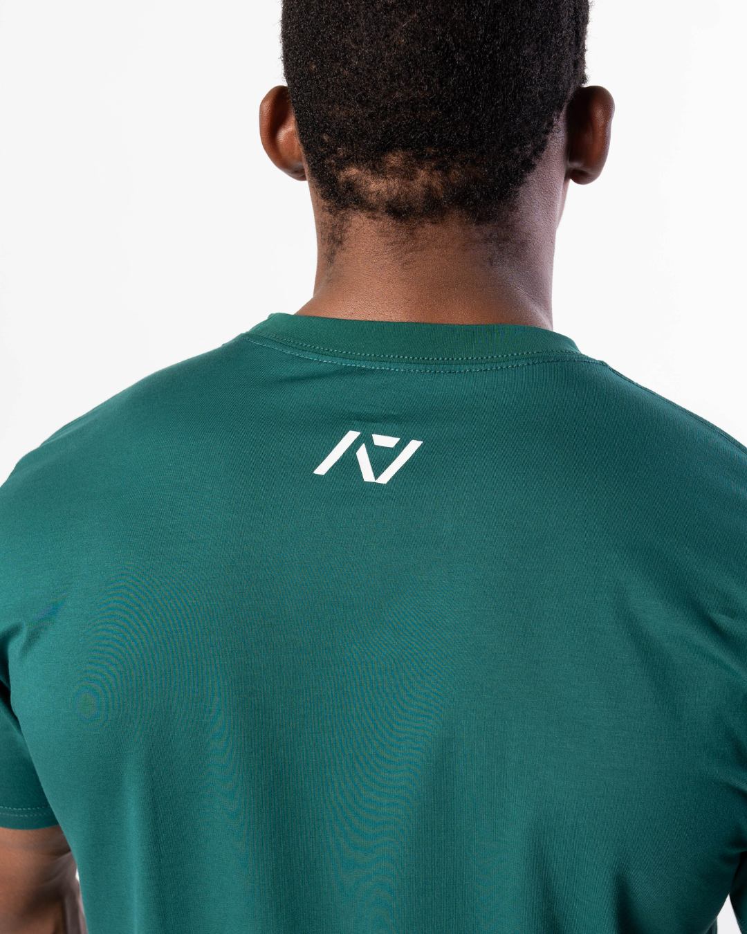 Back view showcasing the A7 logo centered below the neckline.
