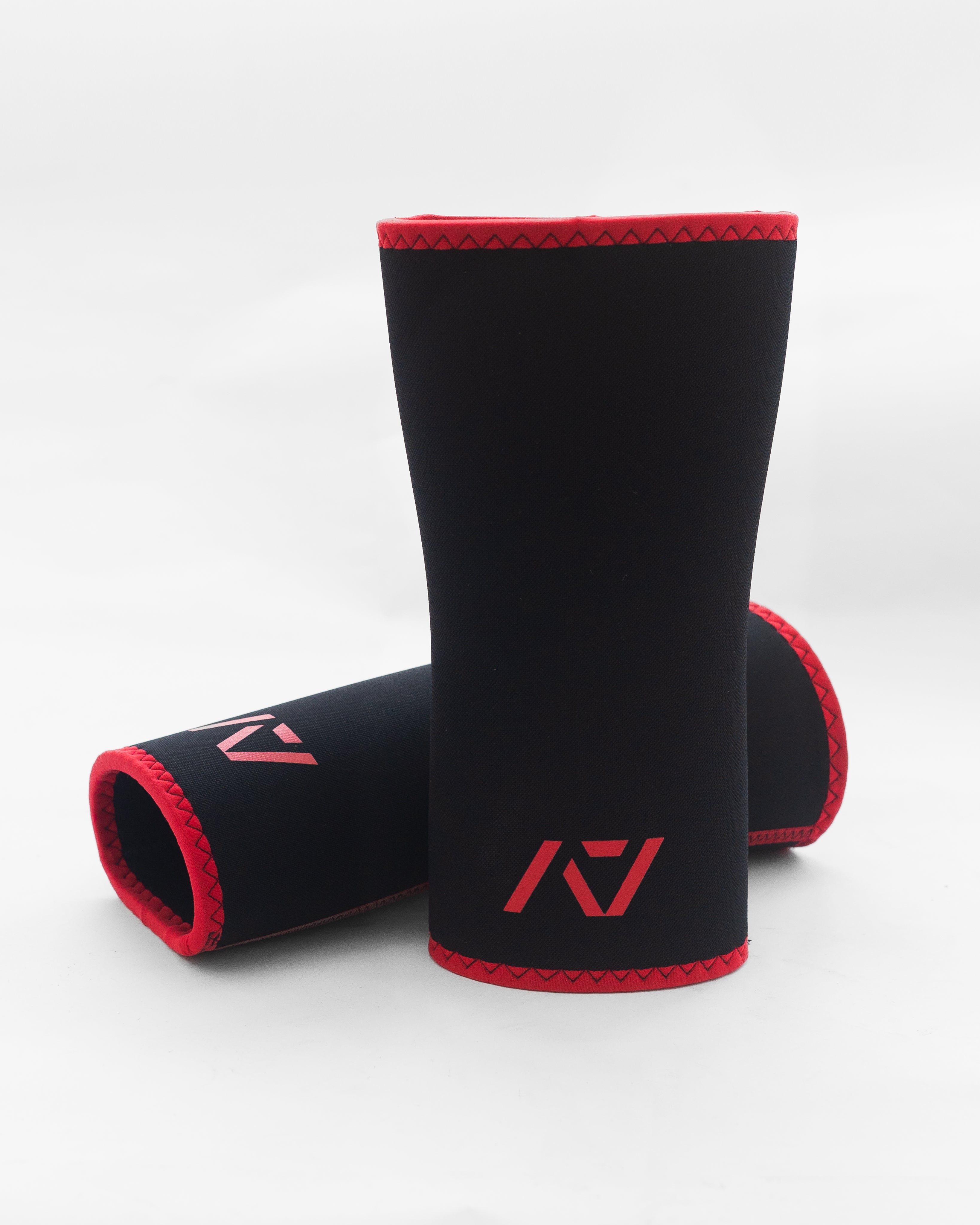 Hourglass Knee Sleeves - Red Dawn - A7