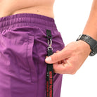 Dual key clips on both sides of the Berry 360Go KWD Shorts for convenient carry of small essentials.