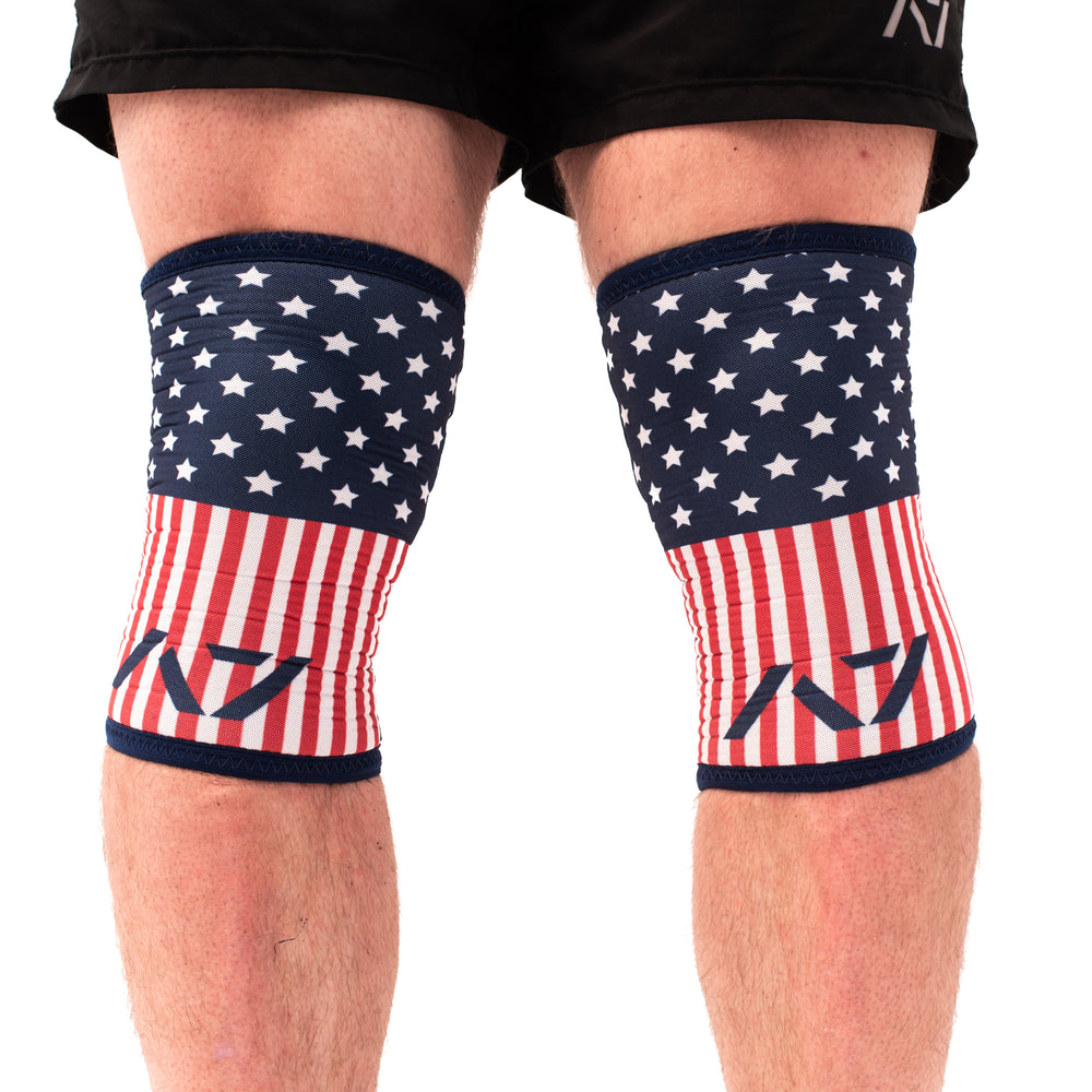 
                  
                    CONE Knee Sleeves - USPA & IPF Approved - Stiff - Americana
                  
                
