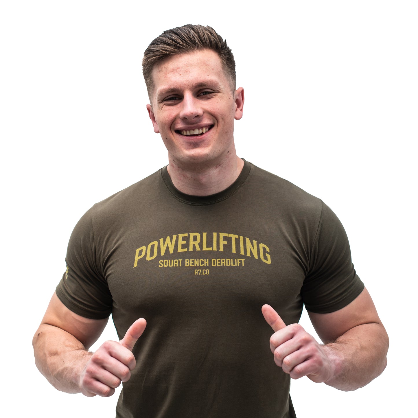 
                  
                    Powerlifting Military Bar Grip Men's Shirt
                  
                