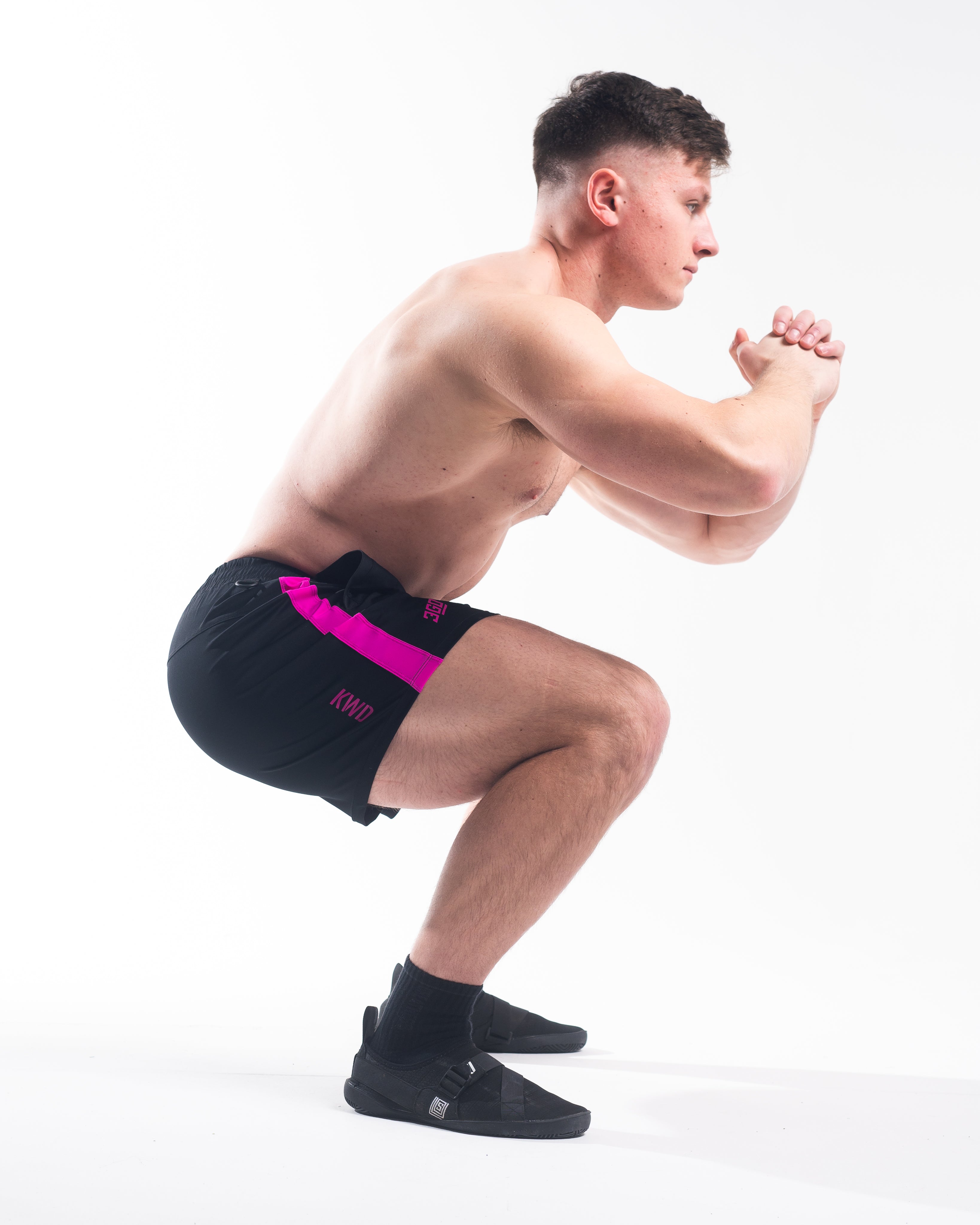 A7 360GO KWD ショーツ- 2XL ACCELERANT Blue Flame Shorts for the Gym | Blue Fire Shorts | A7