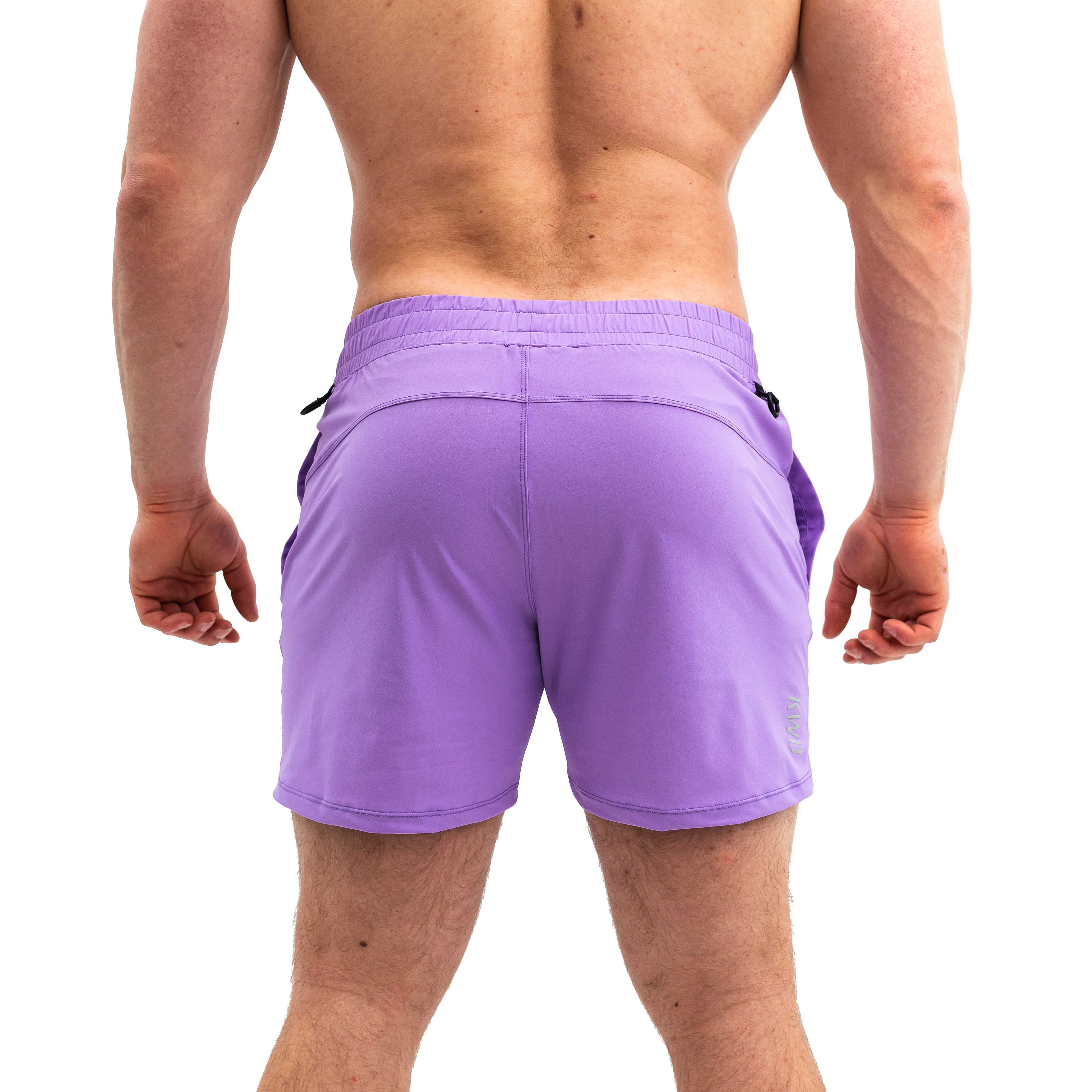 360Go KWD Lilac Gym Shorts | Light Purple Athletic Shorts – A7