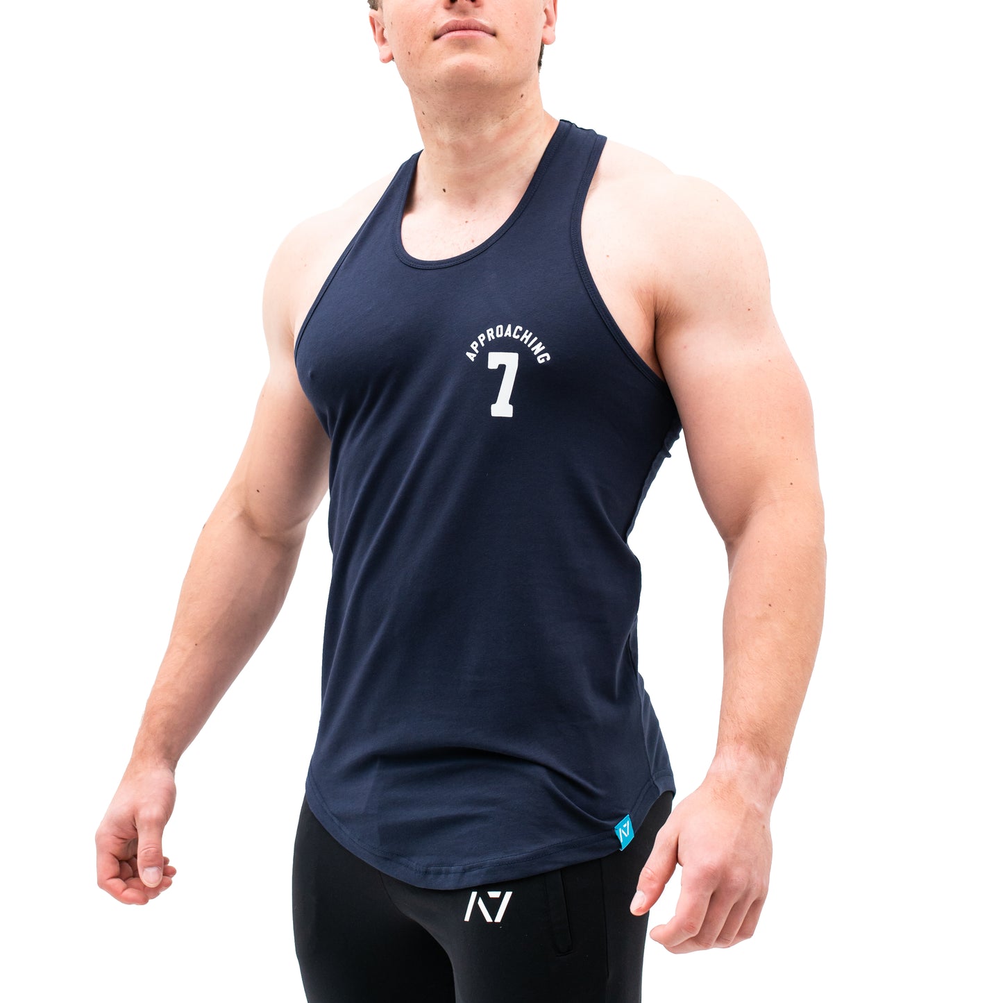 
                  
                    Varsity Blue Men's Stringer
                  
                