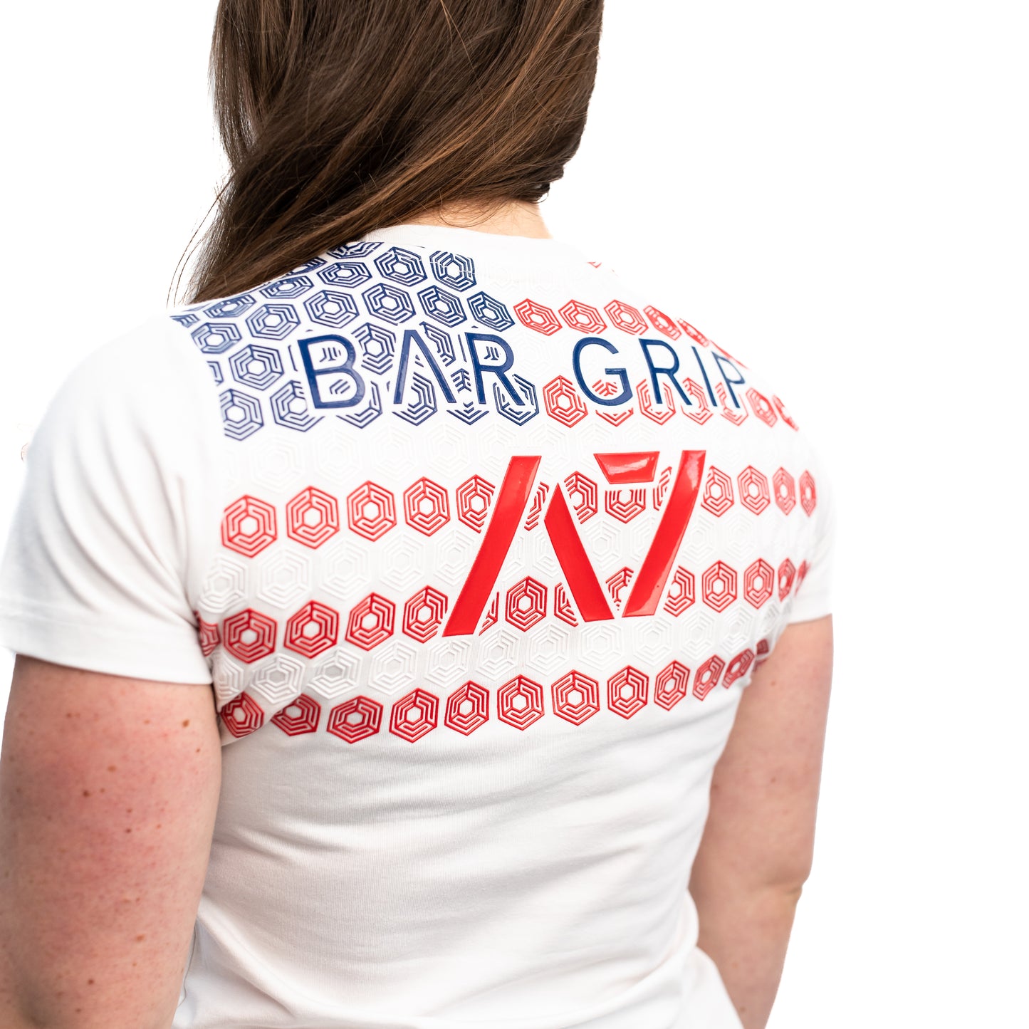 
                  
                    Americana - White Women’s Bar Grip Shirt
                  
                