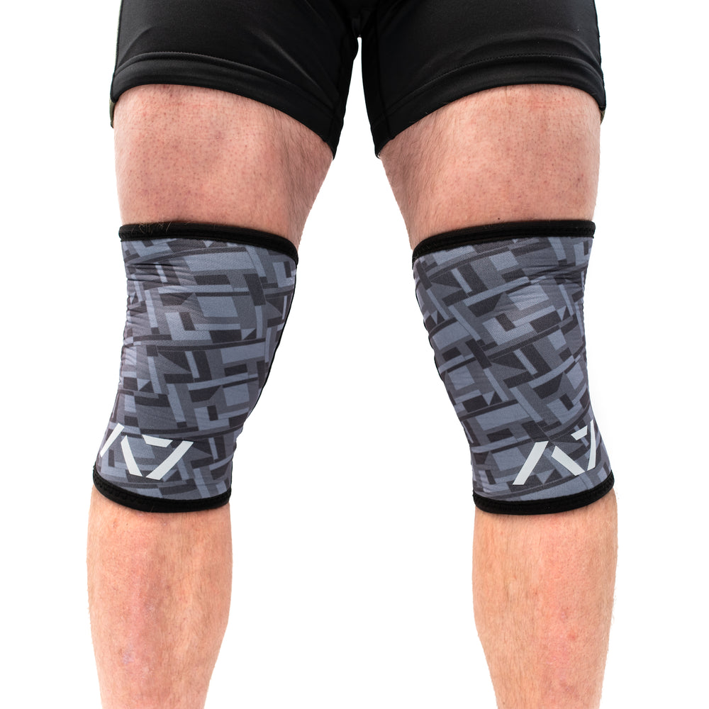 CONE Knee Sleeves - USPA & IPF Approved - Stiff - Puzzle Camo