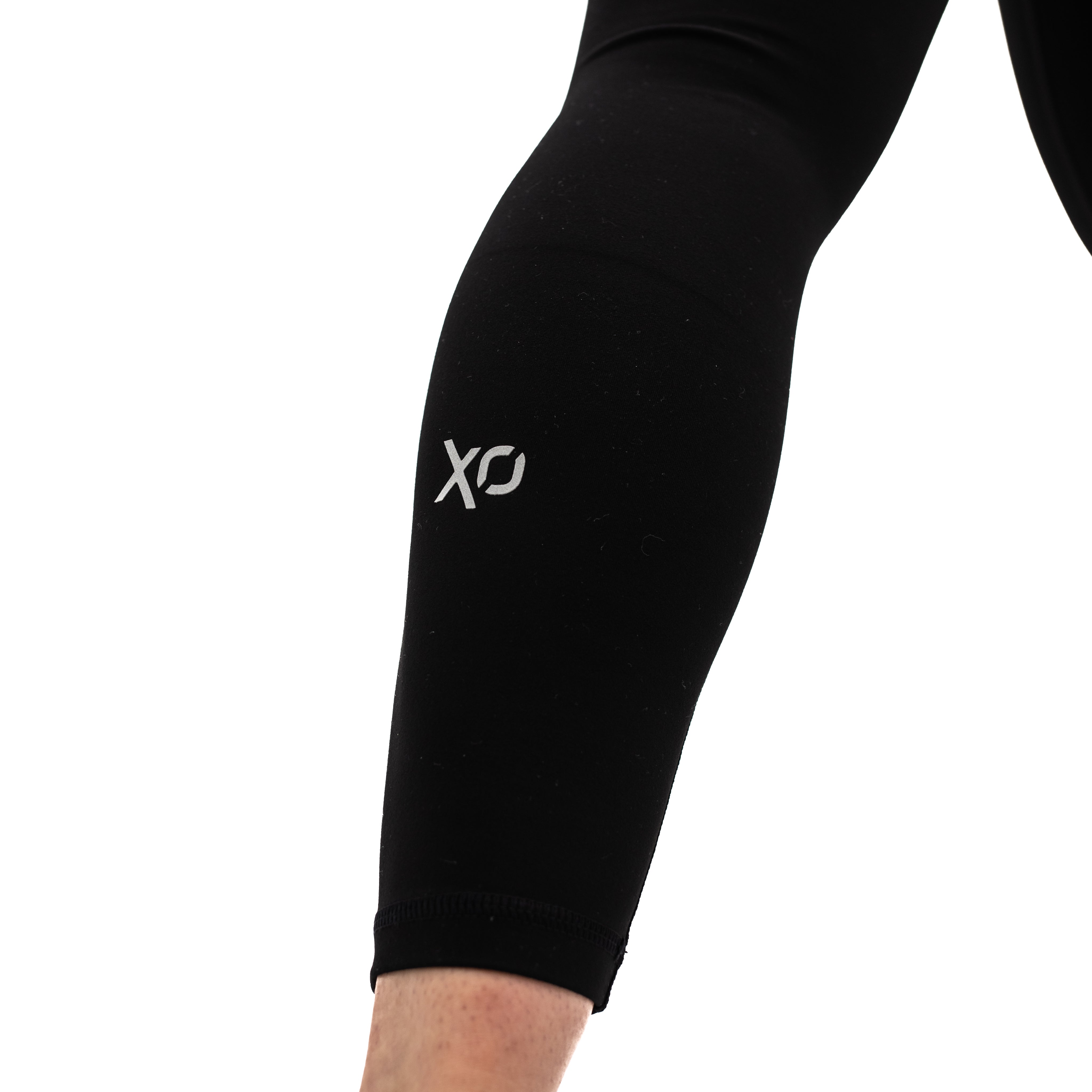 XO Women's Black High-Waisted Gym Leggings
