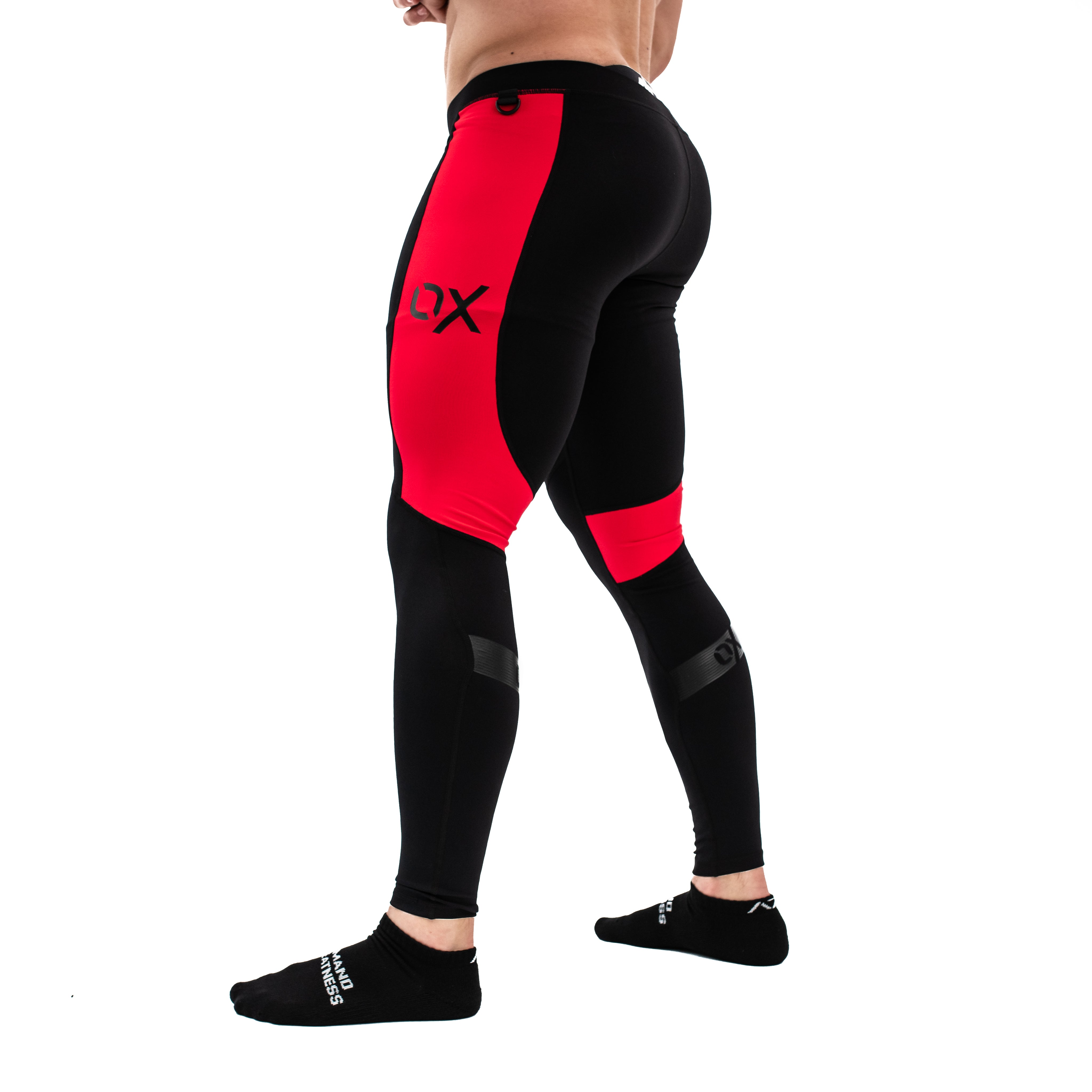 OX Men's Workout Compression Pants - Ember