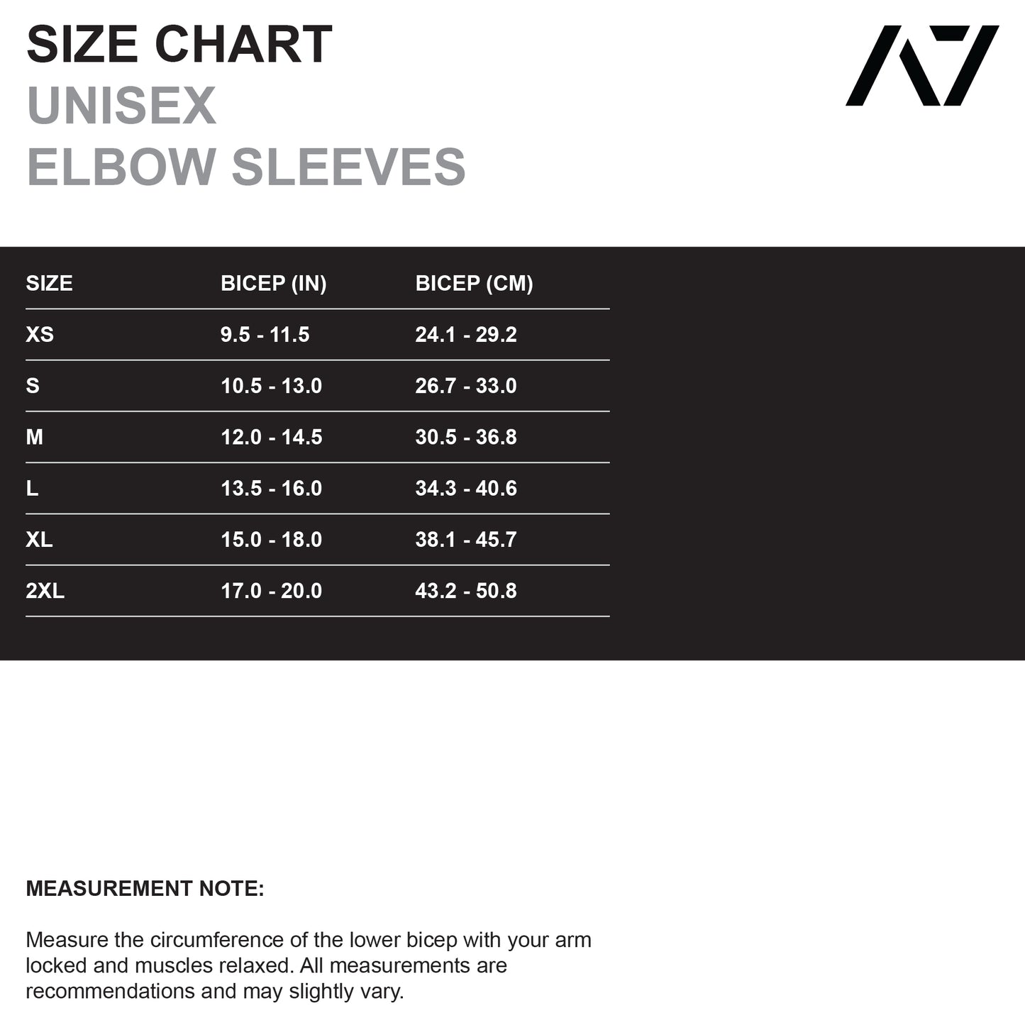 
                  
                    A7 7mm Elbow Sleeves
                  
                
