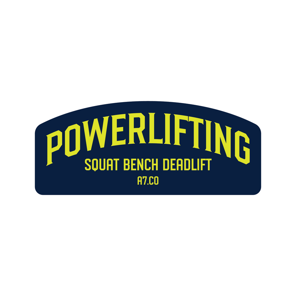 Powerlifting Electric Lemonade Sticker