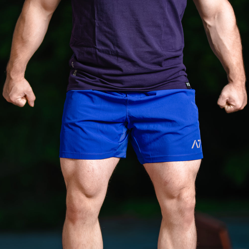 
                  
                    Men's Center-stretch Squat Shorts - Royal
                  
                